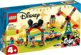 10778 LEGO Mickey And Friends Mickey, Minnie Og Fedtmules Tivolitur