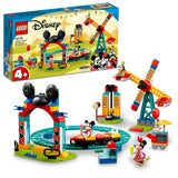 10778 LEGO Mickey And Friends Mickey, Minnie Og Fedtmules Tivolitur