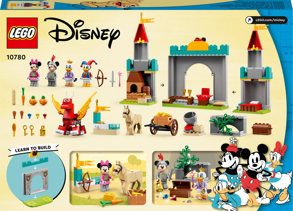 10780 LEGO Mickey And Friends Mickey Og Venner Forsvarer Slottet