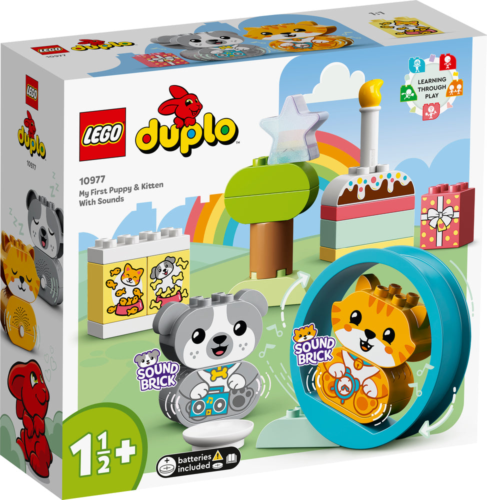 10977 LEGO DUPLO My First Min Første Hvalp Og Killing Med Lyde