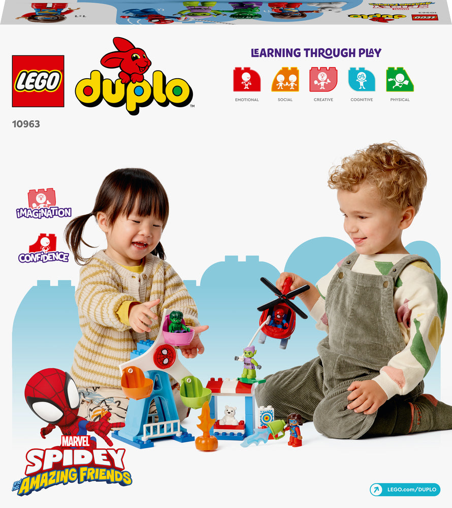 10963 LEGO DUPLO Super Heroes Spider-Man Og Venner: Eventyr I Forlystelsesparken