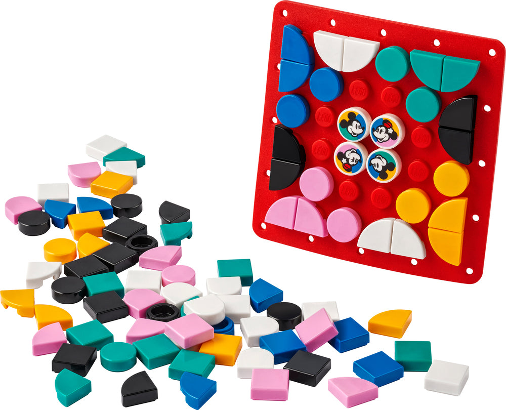 41963 LEGO Dots Mickey Mouse Og Minnie Mouse Påsyningsmærke