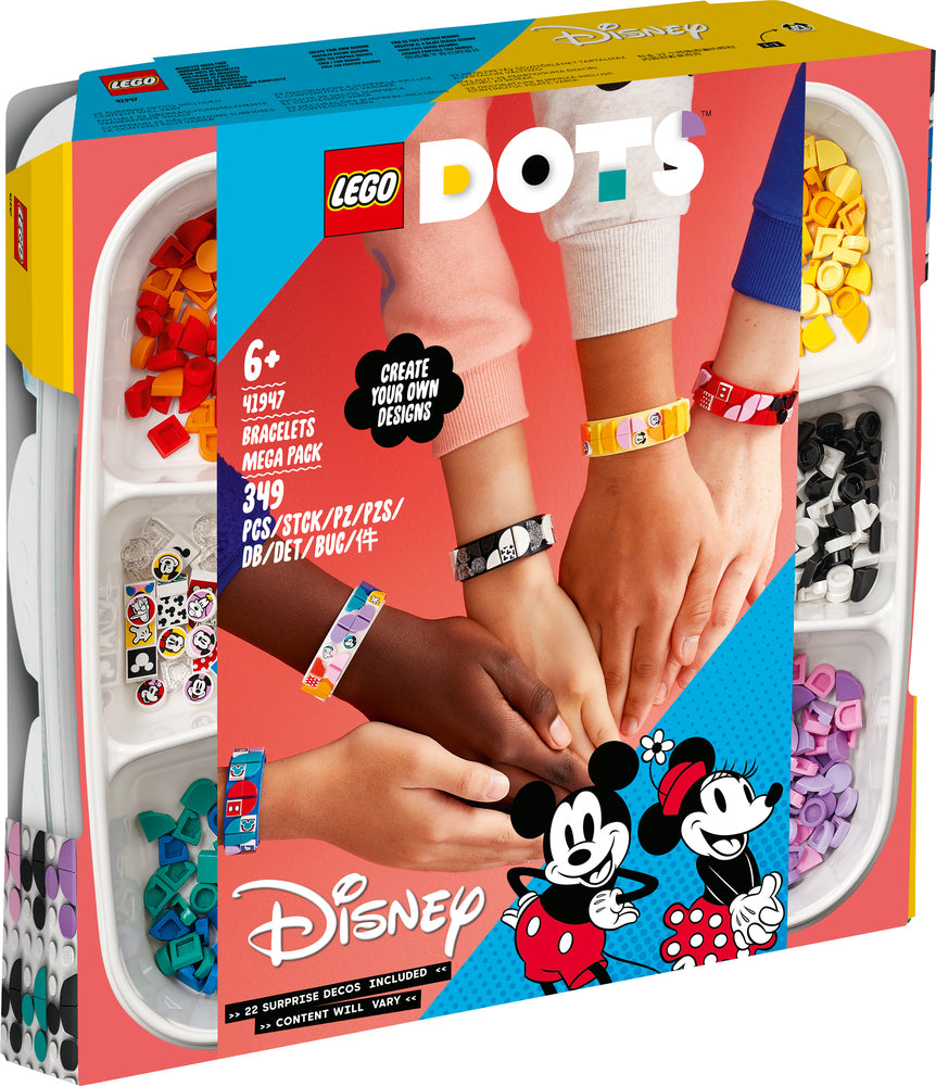 41947 LEGO Dots Mickey og Venner Armbånd-megapakke
