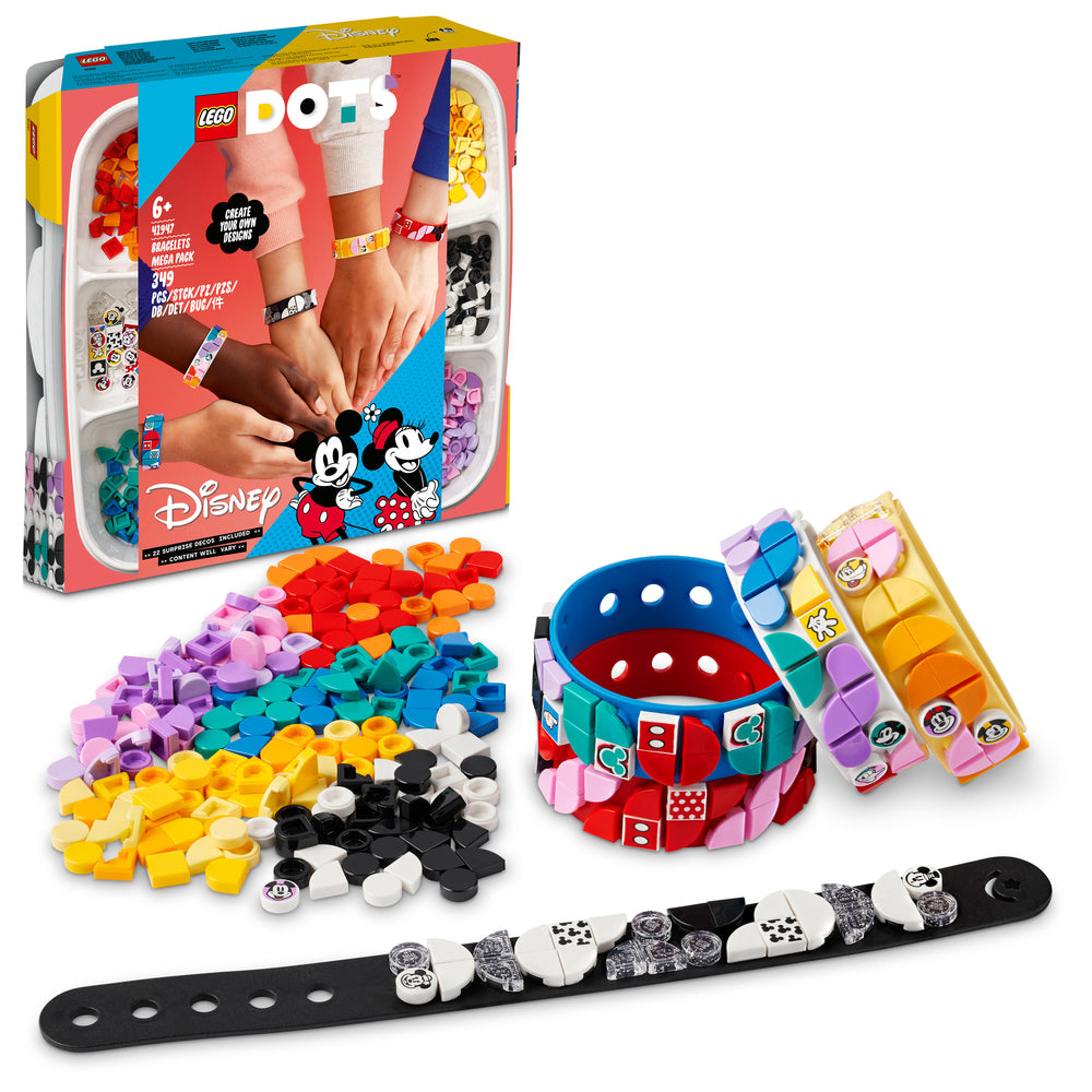 41947 LEGO Dots Mickey og Venner Armbånd-megapakke