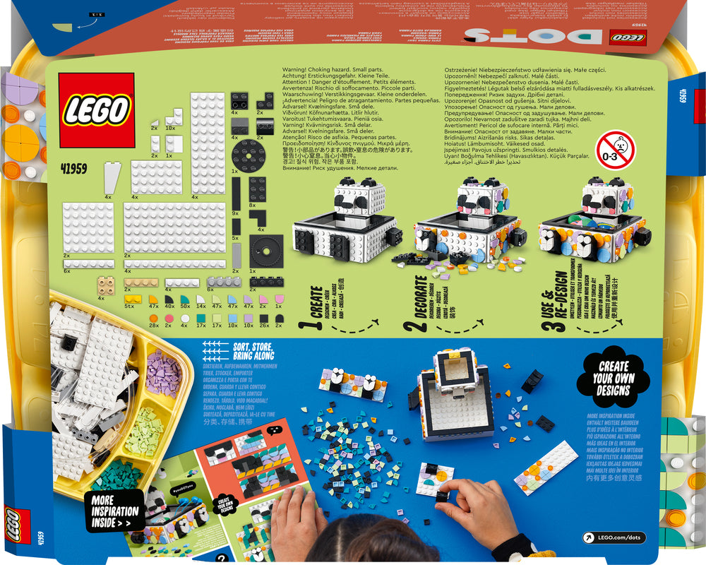 41959 LEGO Dots Sød Pandabakke