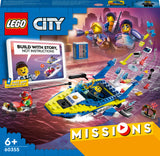 60355 LEGO City Missions Havpolitiets Detektivmissioner