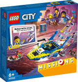 60355 LEGO City Missions Havpolitiets Detektivmissioner