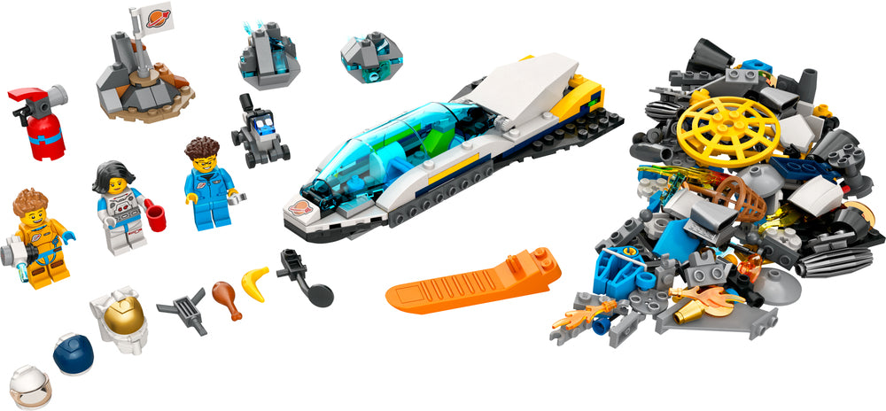 60354 LEGO City Missions Udforskningsmissioner Med Mars-Rumfartøjer