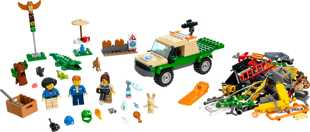 60353 LEGO City Missions Redningsmissioner For Vilde Dyr