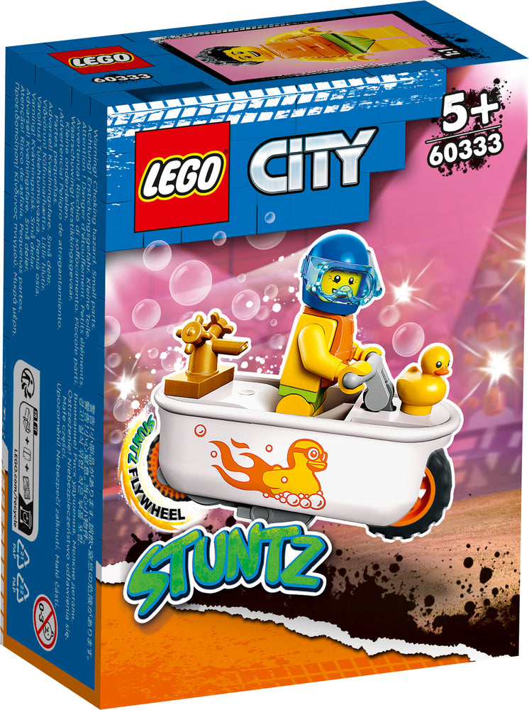 60333 LEGO City Stuntz Badekars-Stuntmotorcykel