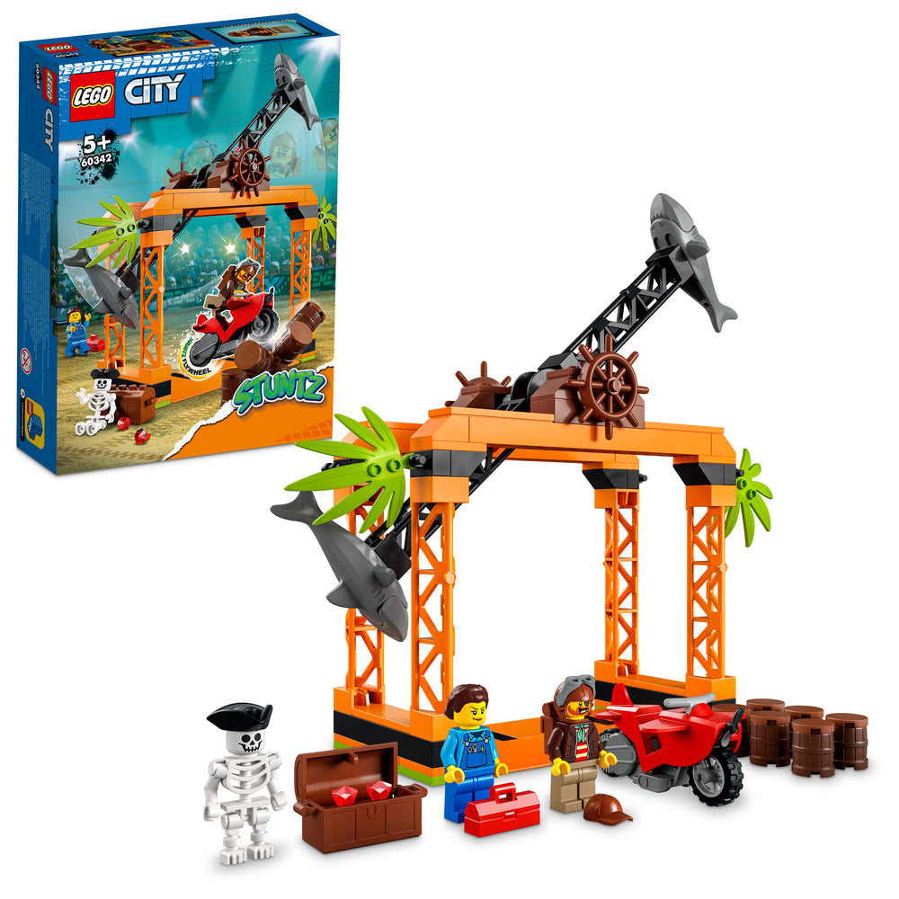 60342 LEGO City Stuntz Stuntudfordring Med Hajangreb