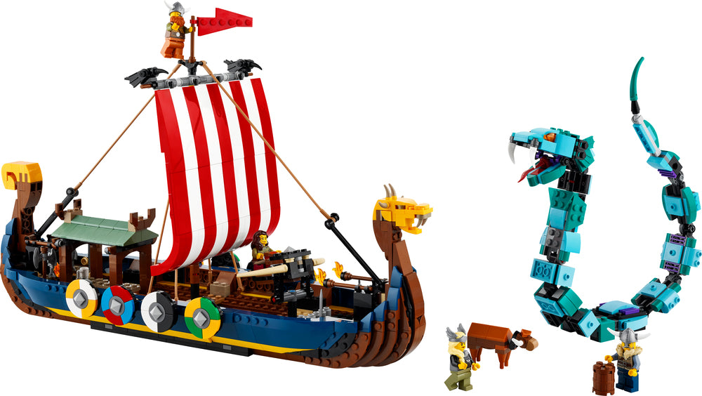 31132 LEGO Creator Vikingeskib Og Midgårdsormen
