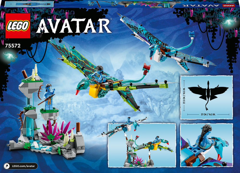 75572 LEGO Avatar Jake og Neytiris første Furie-flyvetur