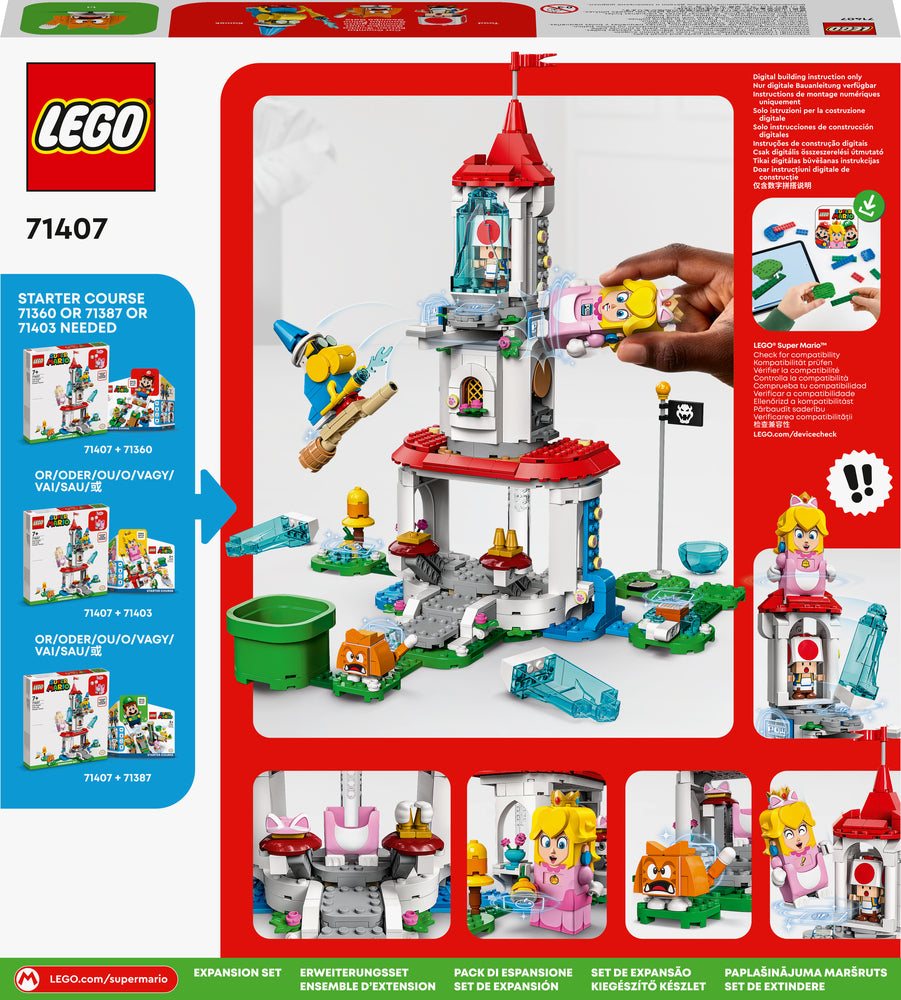 71407 LEGO Super Mario Peach-kattedragt og frosttårn – udvidelsessæt