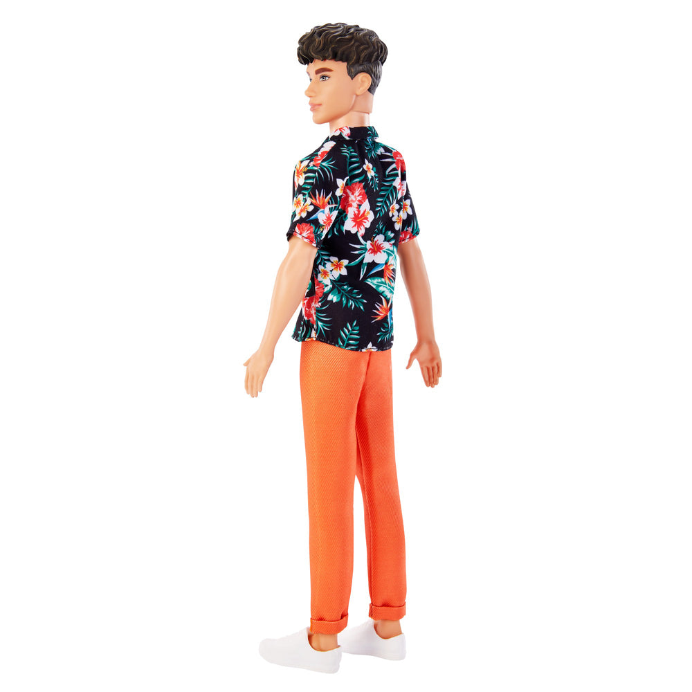 Barbie Ken Fashionista dukke med blomstret skjorte