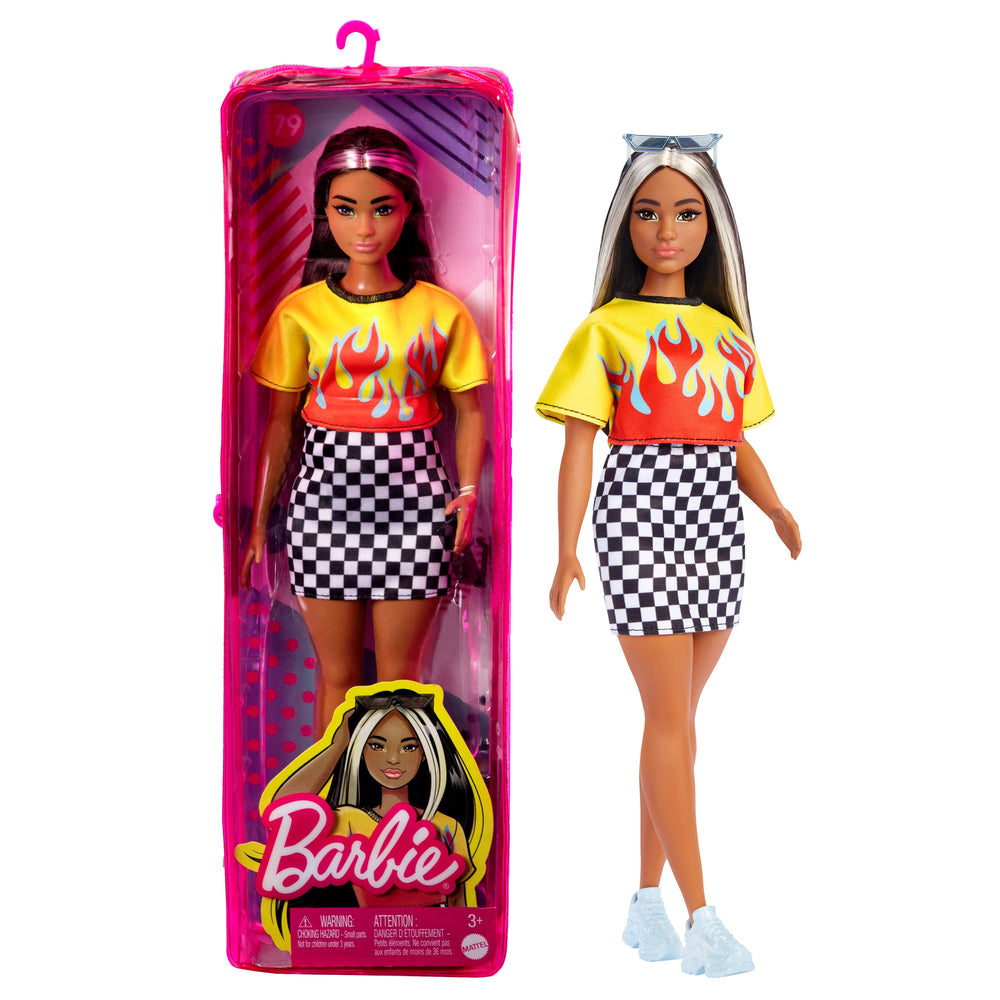 Barbie Fashionistas Dukke Ternet nederdel