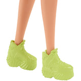 Barbie Fashionista dukke med regnbue kjole
