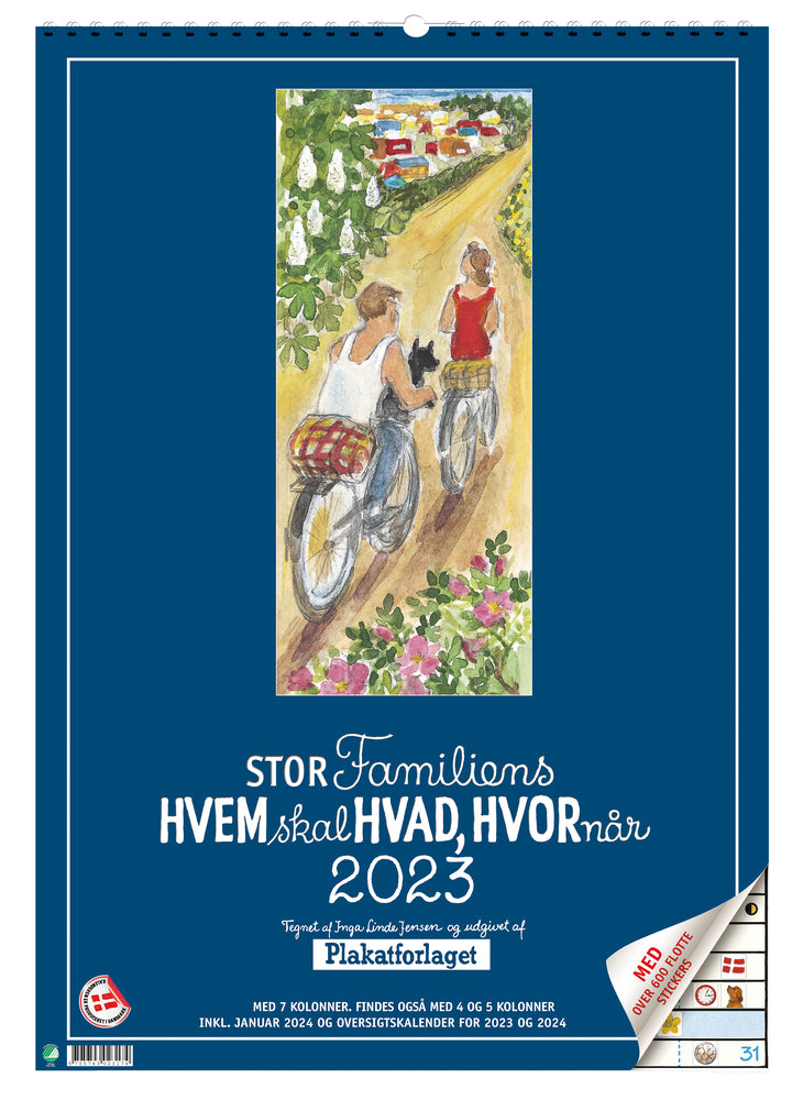 STORFAMILIE HVEM skal HVAD HVORnår 2023