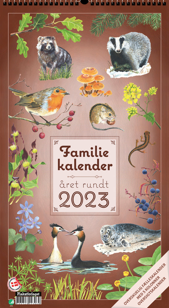 Året Rundt I NATUREN 2023 M/5 kol.