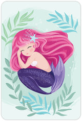 Diamond Art havfrue 10x15cm