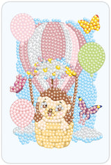 Diamond Art pindsvin 10 x 15 cm