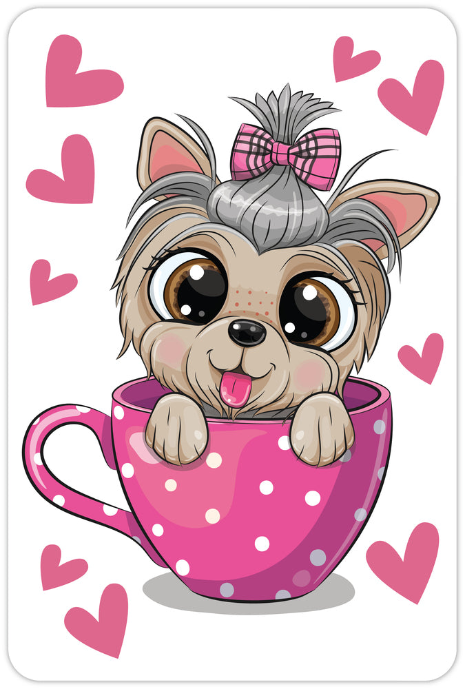 Diamond Art hund 10 x 15 cm