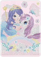 Diamond Art havfrue 13x18cm