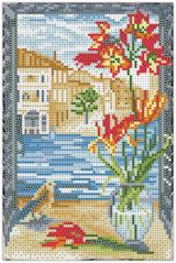 Diamond Art vindue/vase 20 x 30 cm
