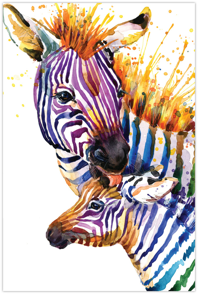 Diamond Art zebraer 20 x 30 cm