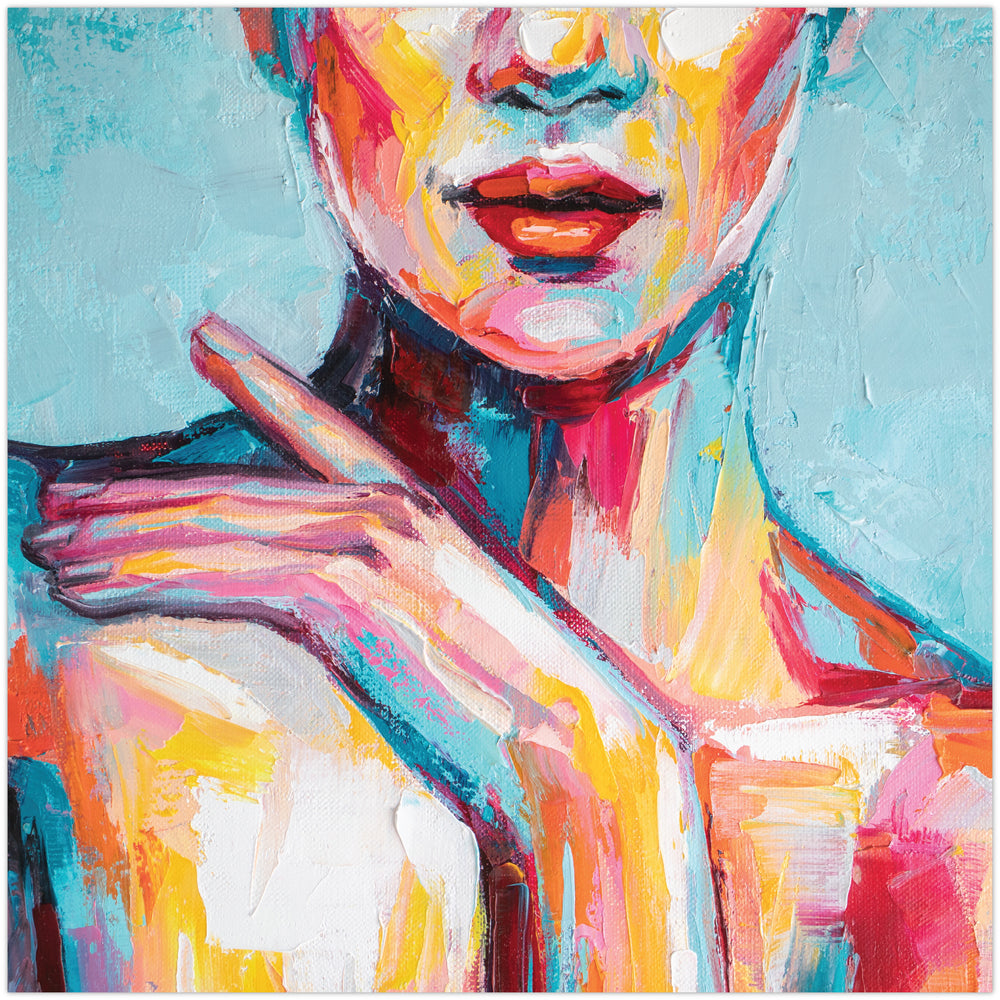 Diamond Art MIX kvinde 40 x 40 cm
