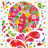 Diamond Art MIX blomst 40 x 40 cm