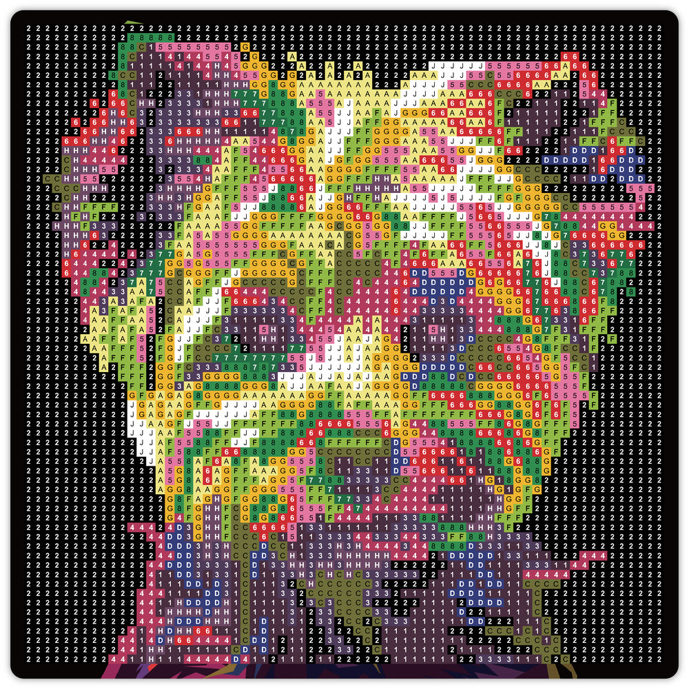 Diamond Art glitter hund 20 x 20 cm