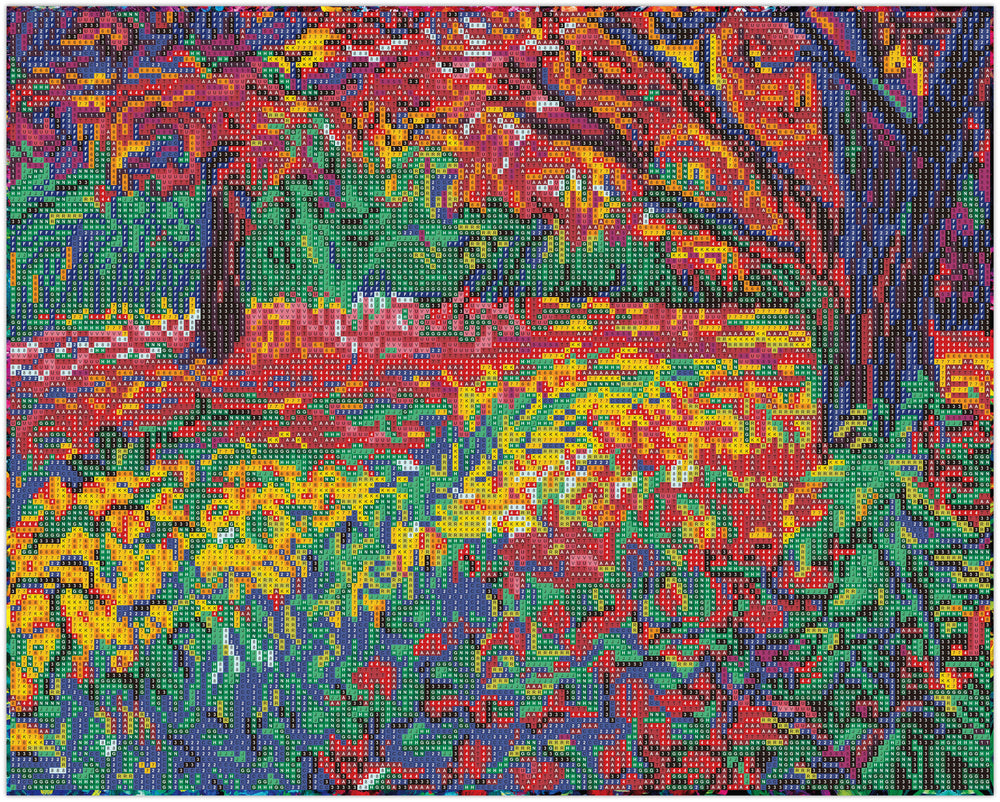 Diamond Art have/blomster 40x50 cm
