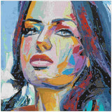 Diamond Art MIX kvinde 40 x 40 cm