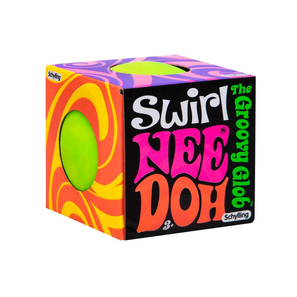 NeeDoh Fidget Bold Hvirvel - Swirl asst