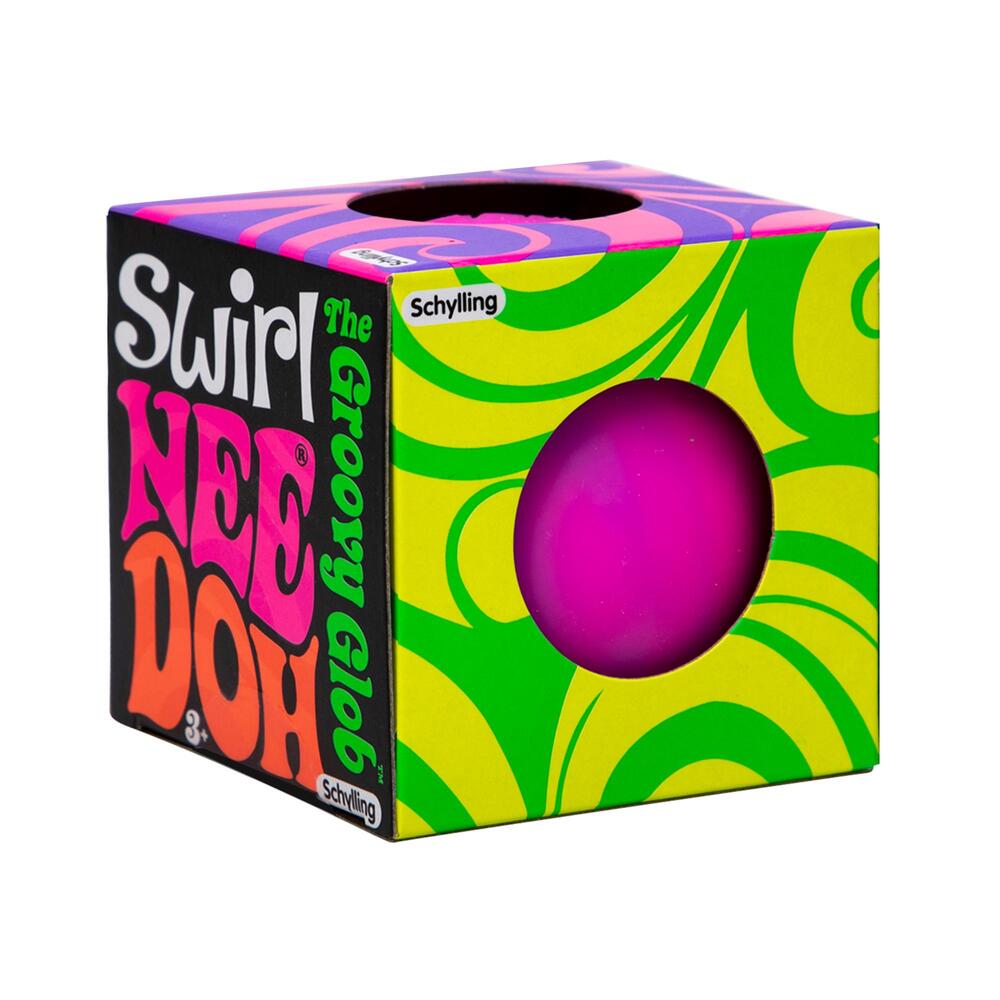 NeeDoh Fidget Bold Hvirvel - Swirl asst