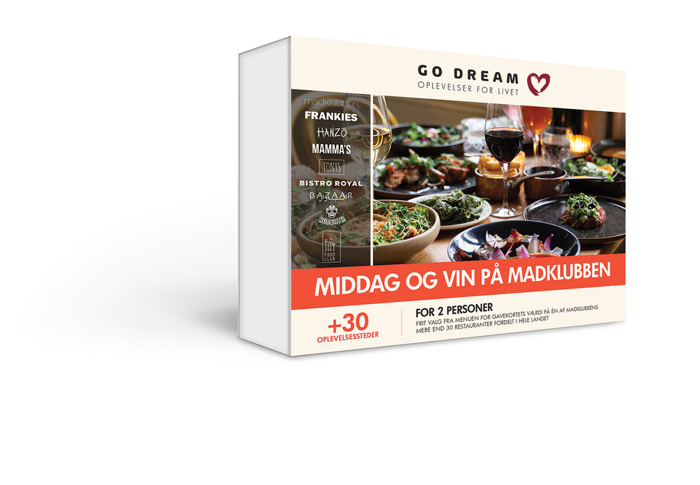Go Dream Middag/vin på madklubben