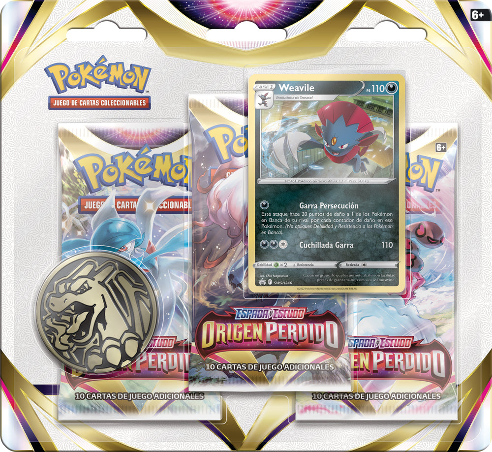 Pokemon 3-pak asst