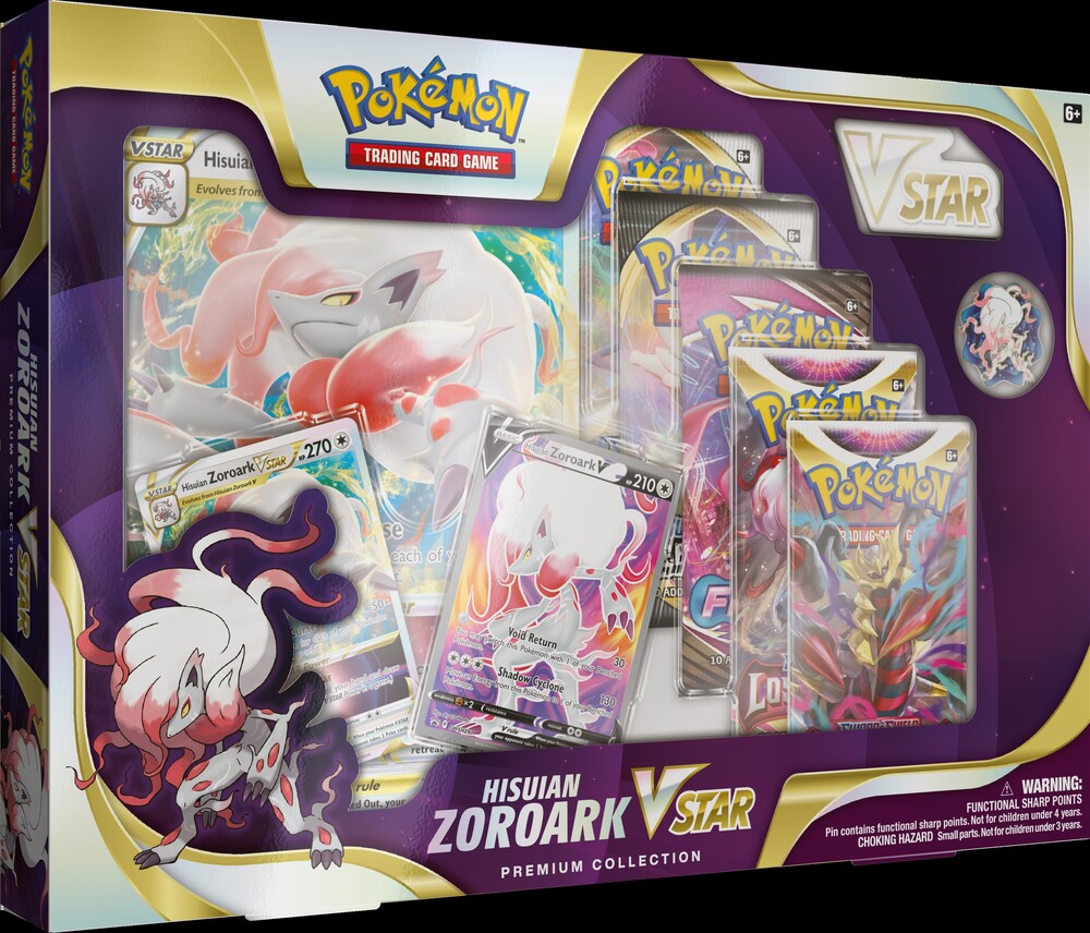Pokémon VSTAR Box: Hisuian Zoroark - Premium Collection