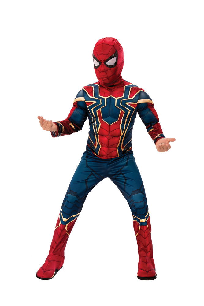 Iron Spider / Spider-Man dragt str. 3-4 år