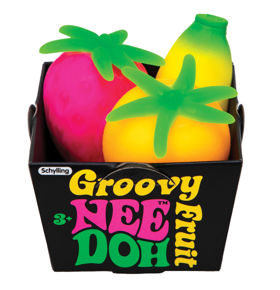 NeeDoh groovy fruit 3-pack