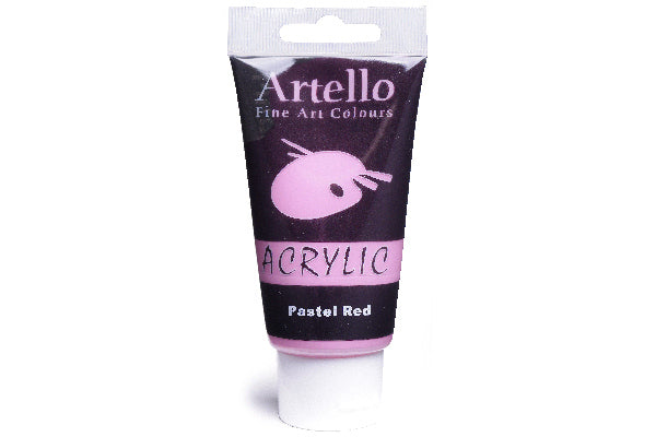 Akrylmaling Artello Pastel Red 75ml