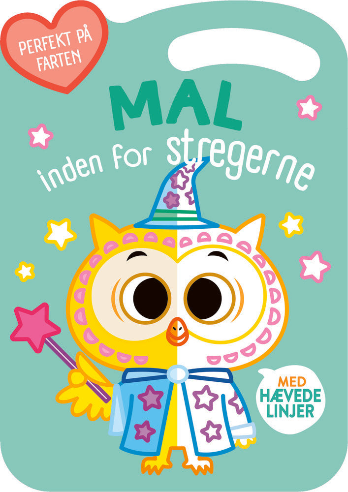 Mal inden for stregerne - Ugle
