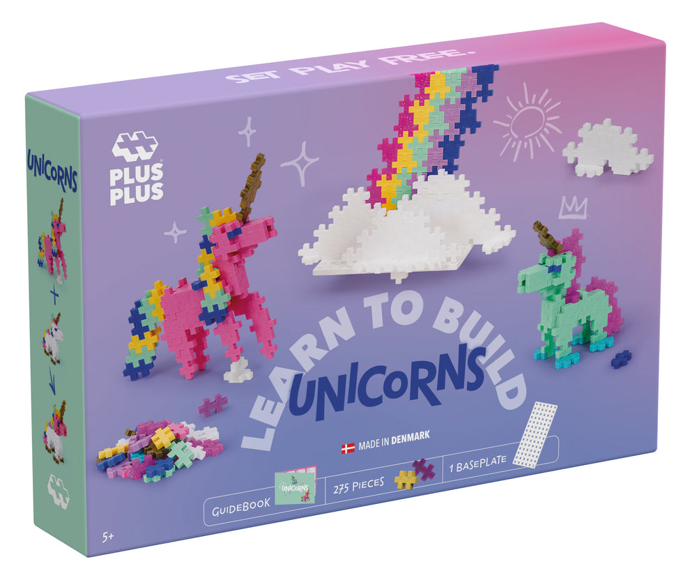 Plus-Plus Learn to Build Unicorns