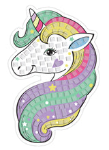 Mosaic Art Unicorn tema 4 stk.