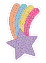 Mosaic Art Unicorn tema 4 stk.