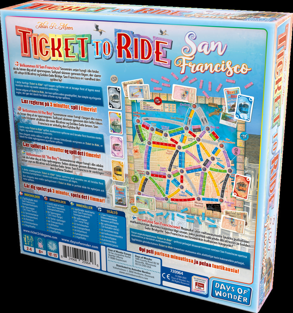 Ticket To Ride San Francisco