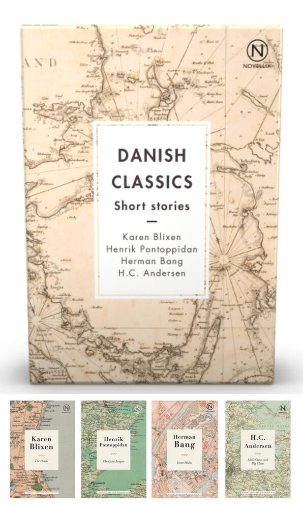 Box with four Danish Classics