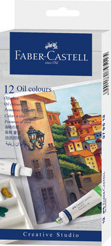 Olie farver Faber-Castell start sæt 12 ass