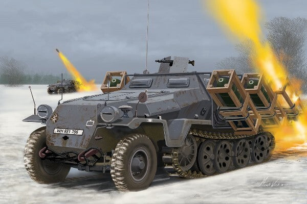 Sd.Kfz. 251/1 Ausf. C + Wurfr. 40